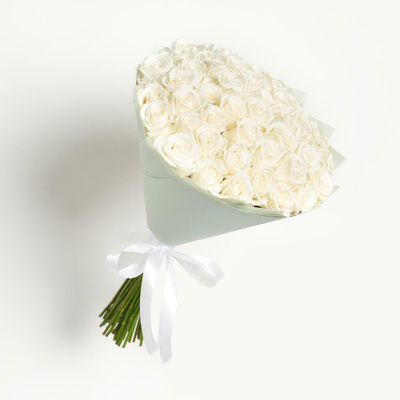 51 белая роза