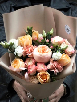 Букет "Peach mood"