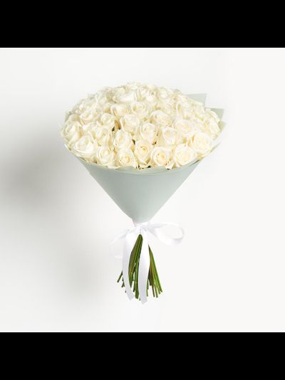 51 белая роза